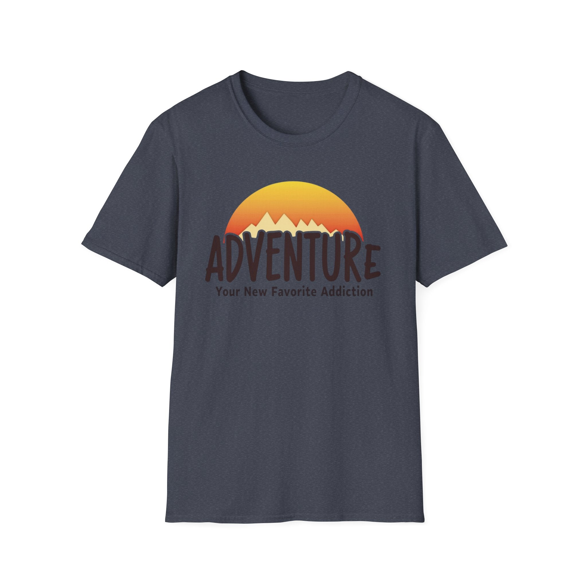 Adventure Mountain Sunset T-Shirt | Adventure Graphic Tee