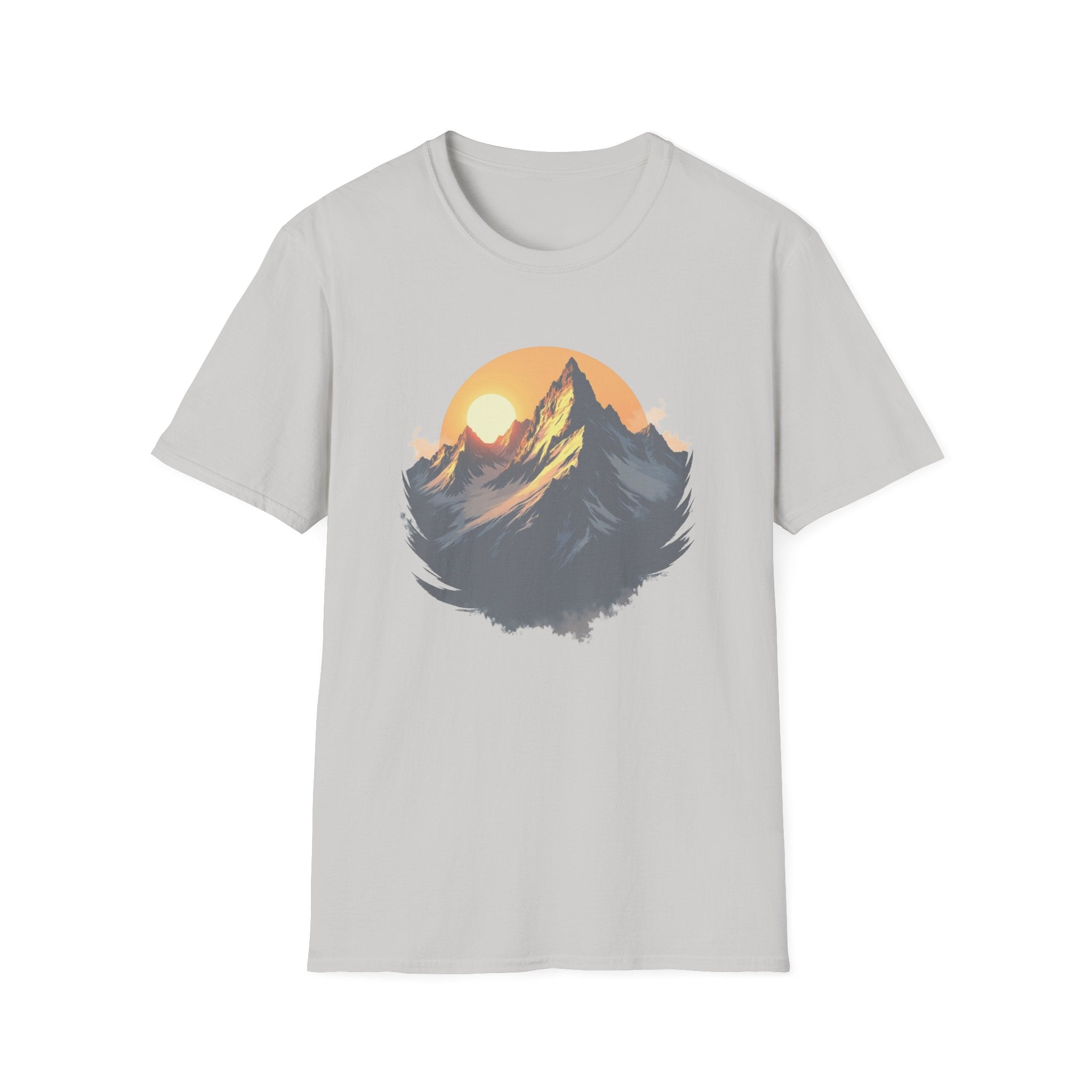 Golden Horizon T-Shirt | Scenic Mountain Graphic Tee