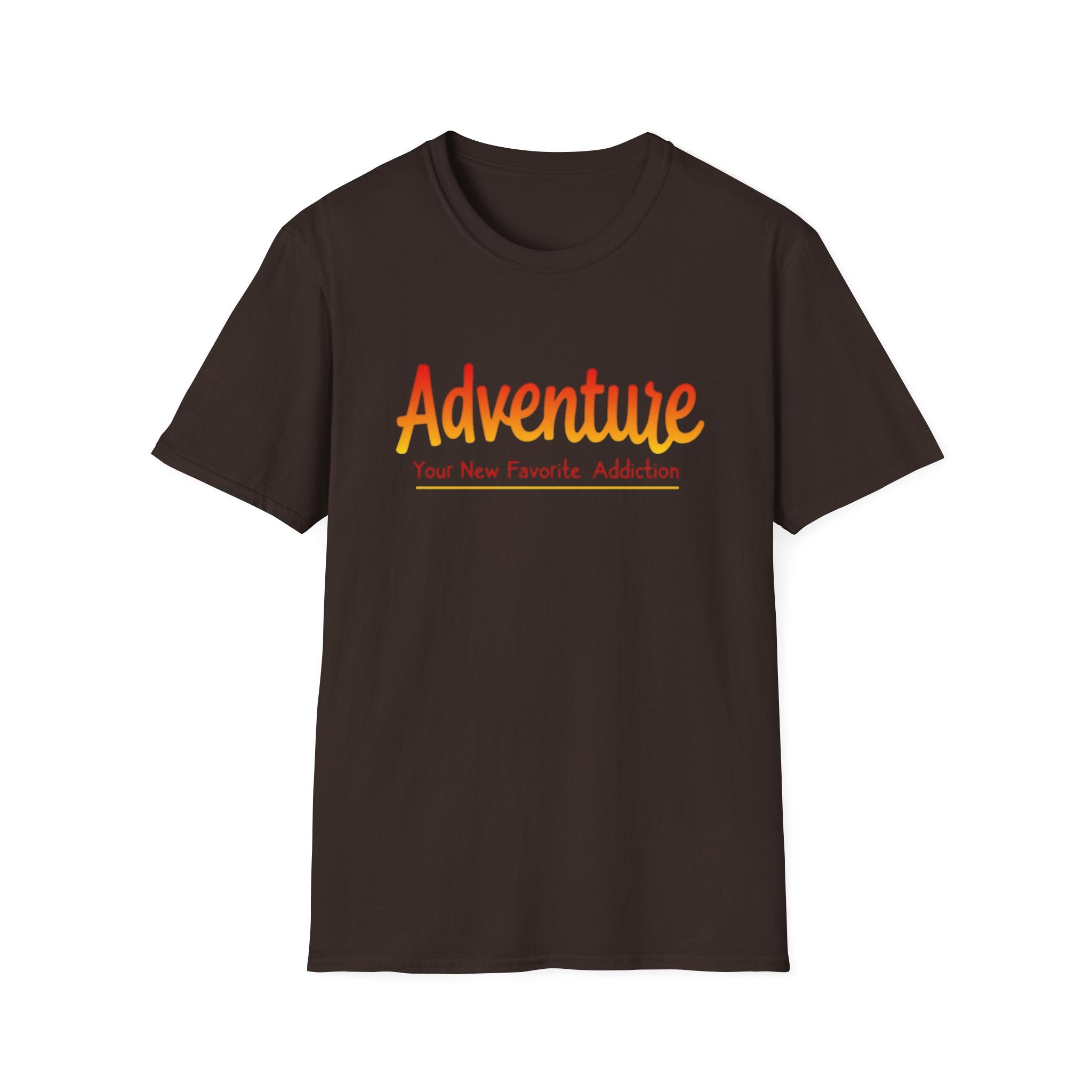 Adventure Your New Favorite Addiction T-Shirt | Retro Script Tee