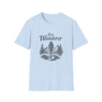 Lone Wanderer T-Shirt | Hiking Forest Silhouette