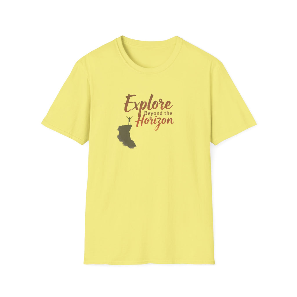 Explore Beyond the Horizon T-Shirt | Adventure Silhouette