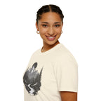 Mountain Landscape T-Shirt | Forest River Night Scene