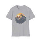 Golden Horizon T-Shirt | Scenic Mountain Graphic Tee