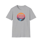 Explore Beyond the Horizon T-Shirt | Sunset Mountain Adventure