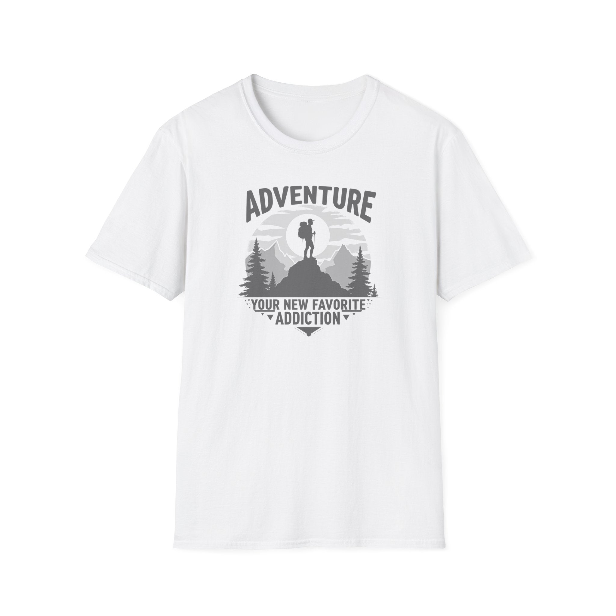 Adventure Hiker Graphic T-Shirt | Mountain Hiking Outdoor Tee