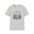 Find Yourself in the Wild | Deer and Fox Forest Adventure T-Shirt