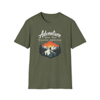 Sunset Hiker Landscape T-Shirt | Your New Favorite Addiction