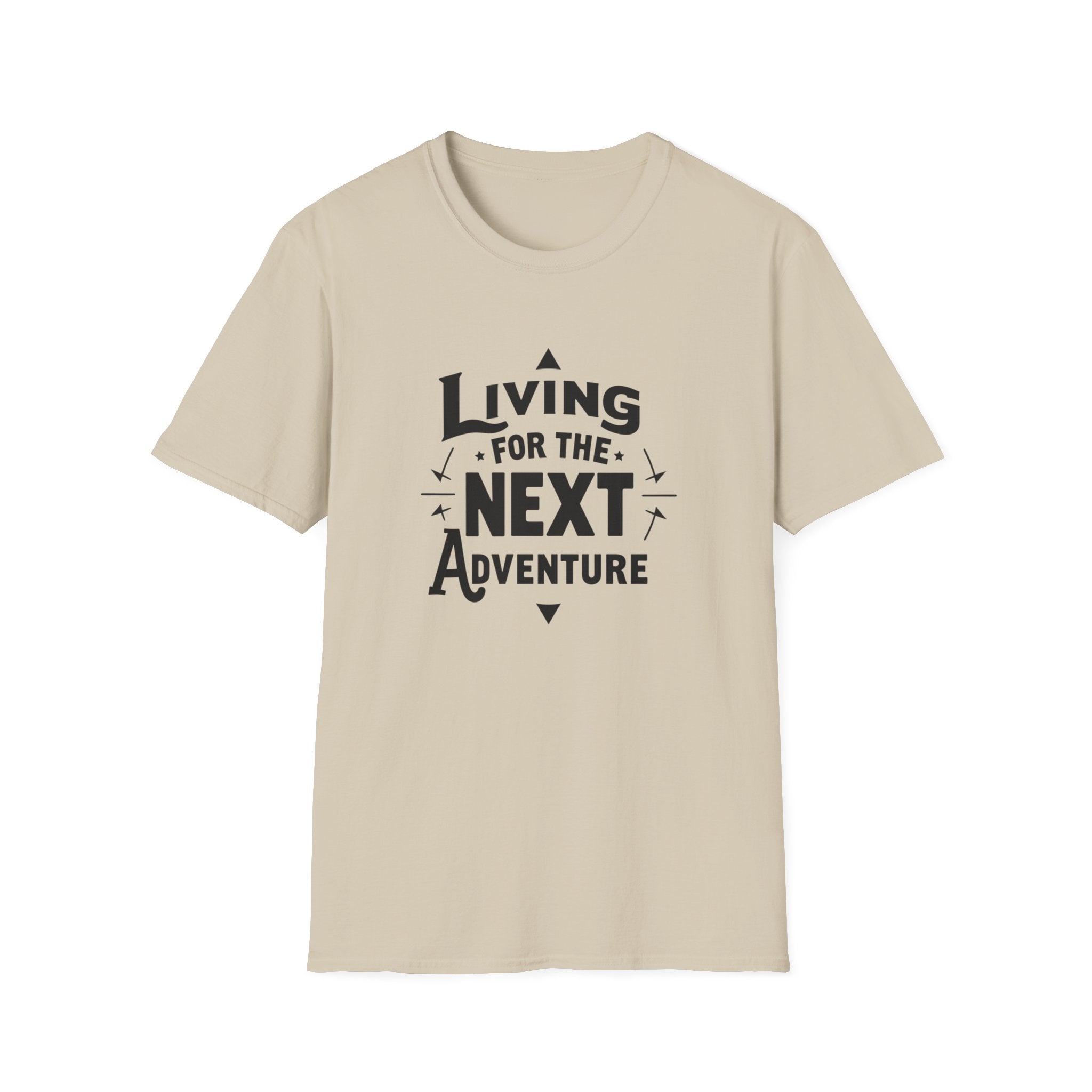 Living for the Next Adventure T-Shirt | Travel Quote Tee