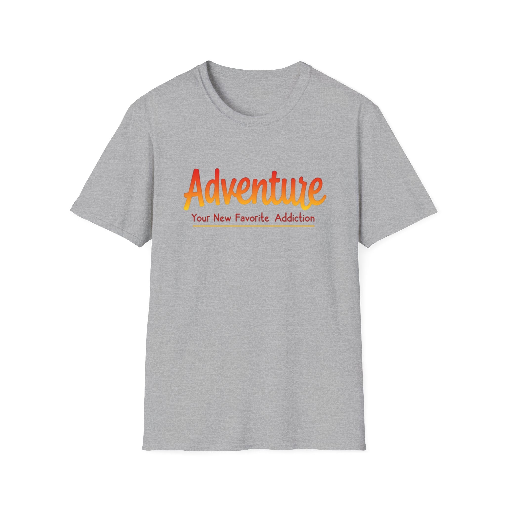 Adventure Your New Favorite Addiction T-Shirt | Retro Script Tee
