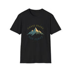 Chase Peaks Not Perks T-Shirt | Mountain Graphic, Outdoor Adventure