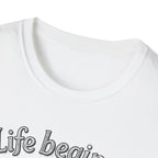 Life Begins at the End of Your Comfort Zone T-Shirt | Motivational Typography