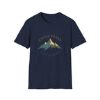 Chase Peaks Not Perks T-Shirt | Mountain Graphic, Outdoor Adventure