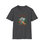 Find Yourself in the Wild | Deer and Fox Forest Adventure T-Shirt