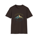 Chase Peaks Not Perks T-Shirt | Mountain Graphic, Outdoor Adventure