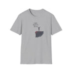 Explore Beyond the Horizon T-Shirt | Sunset Silhouette Adventure