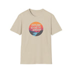 Explore Beyond the Horizon T-Shirt | Sunset Mountain Adventure