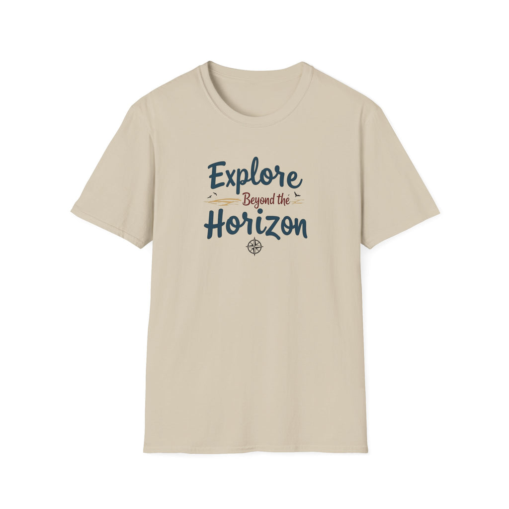 Explore Beyond the Horizon | Typography T-Shirt