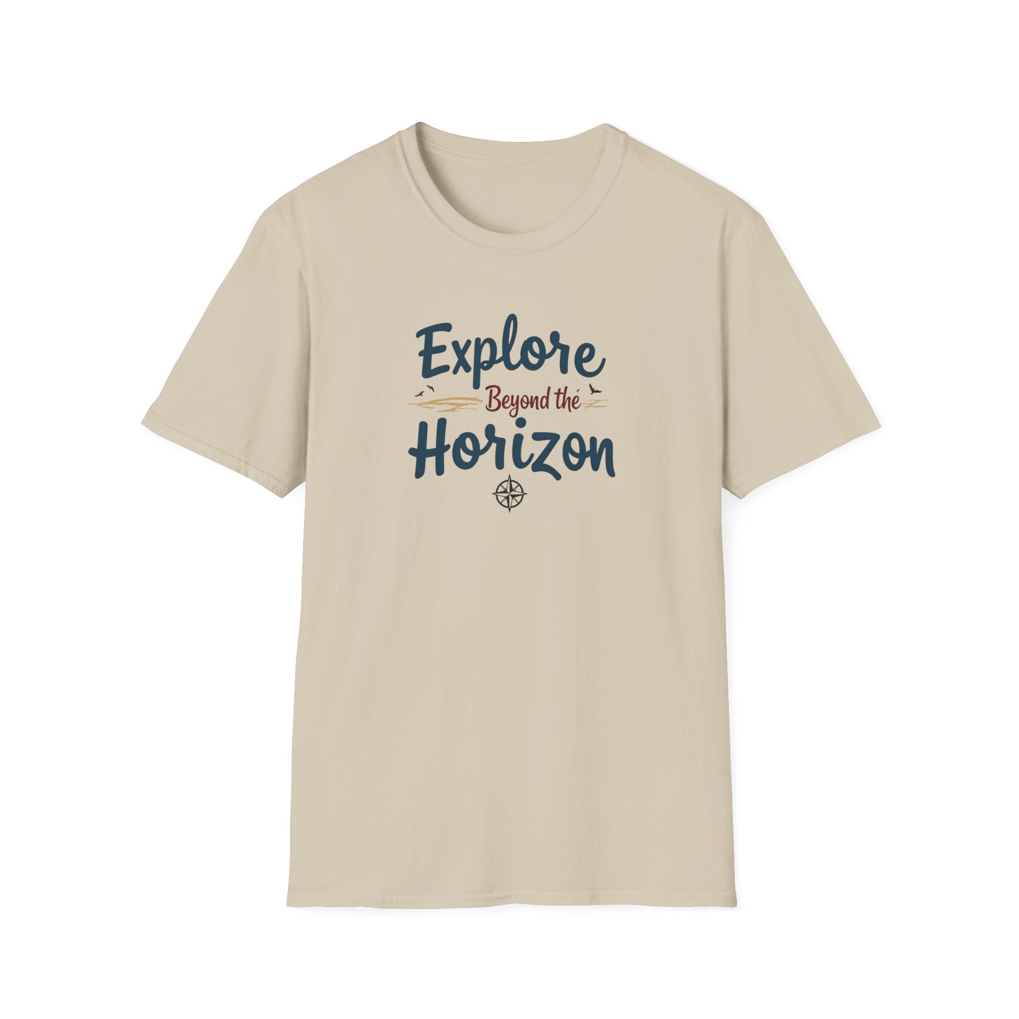 Explore Beyond the Horizon | Typography T-Shirt