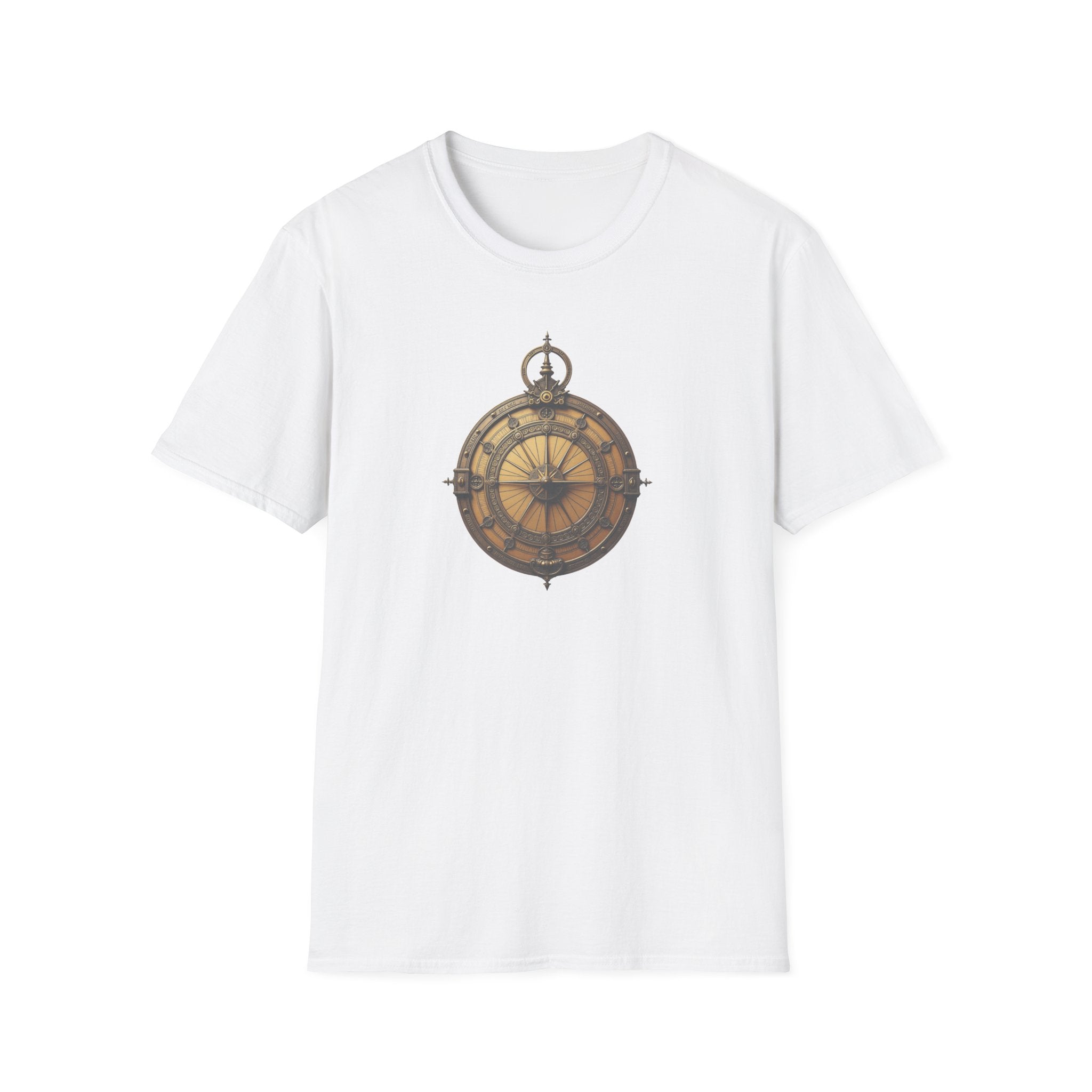 Nautical Vintage Compass T-Shirt | Sailor Map Design