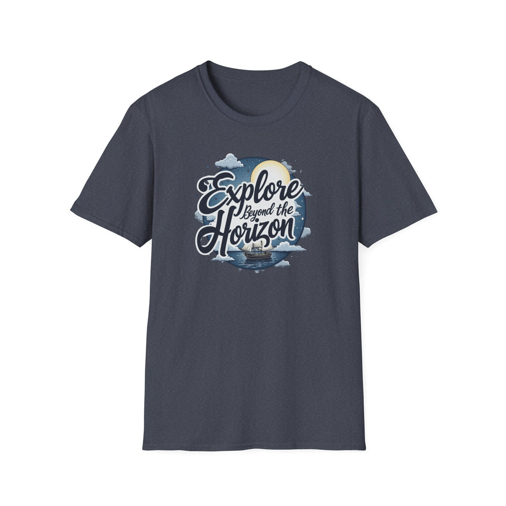 Explore Beyond the Horizon T-Shirt — Adventure Travel Graphic Tee
