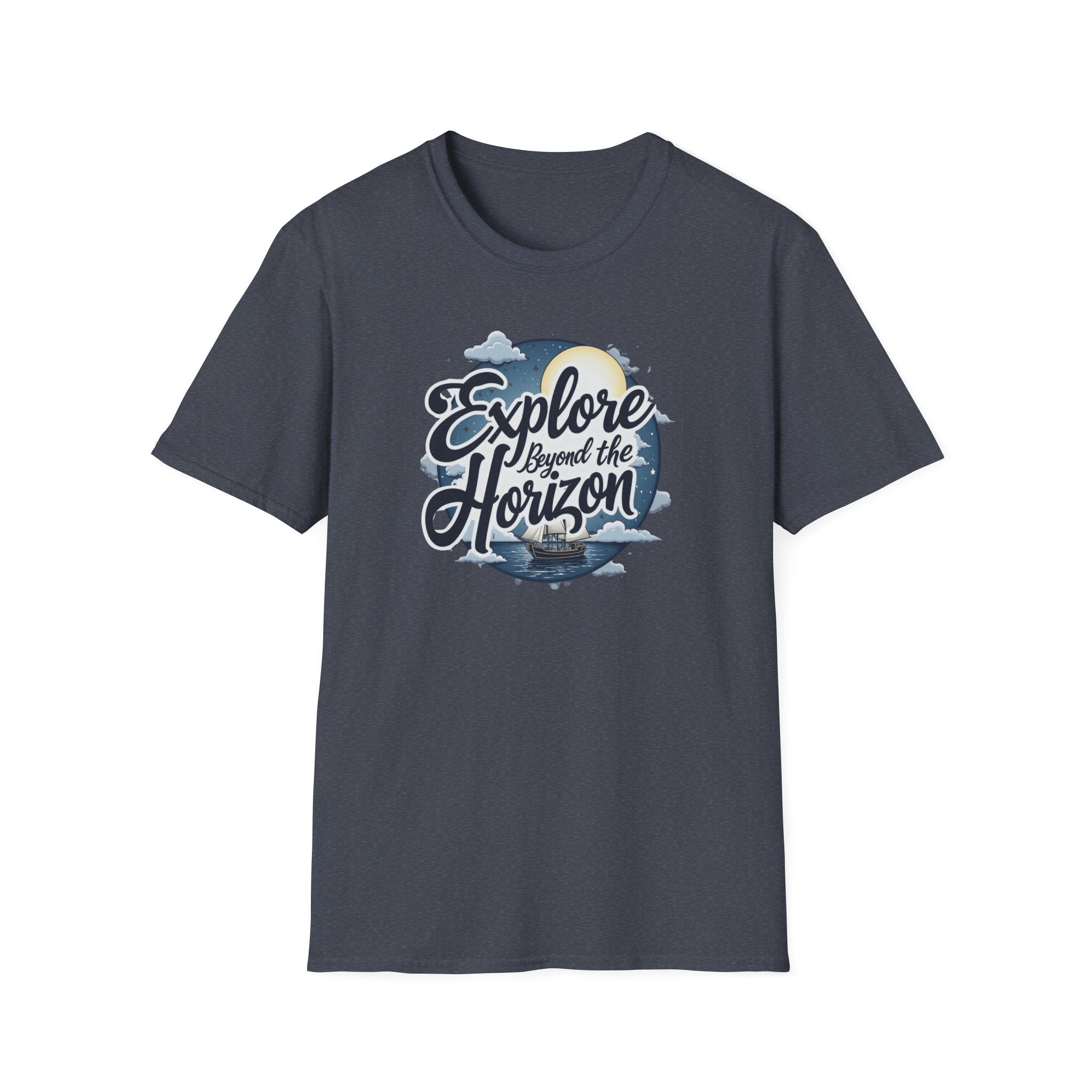 Explore Beyond the Horizon T-Shirt — Adventure Travel Graphic Tee