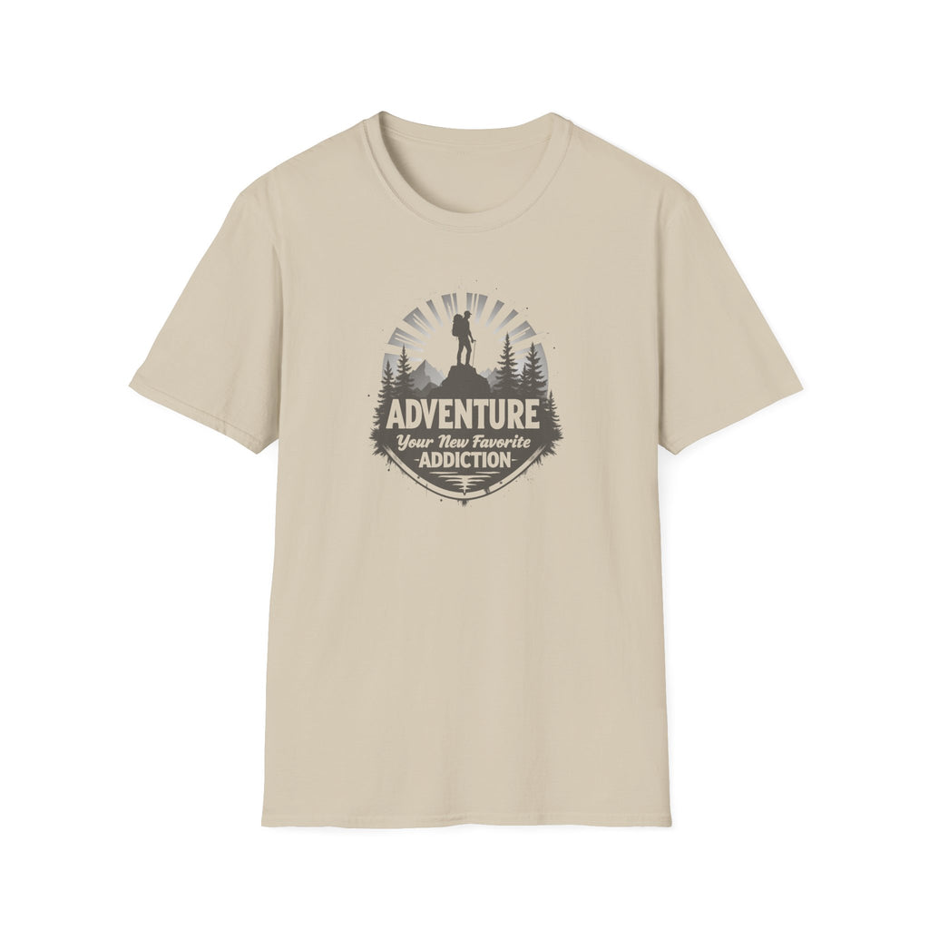 Adventure Your New Favorite Addiction T-Shirt | Hiking Outdoor Graphic