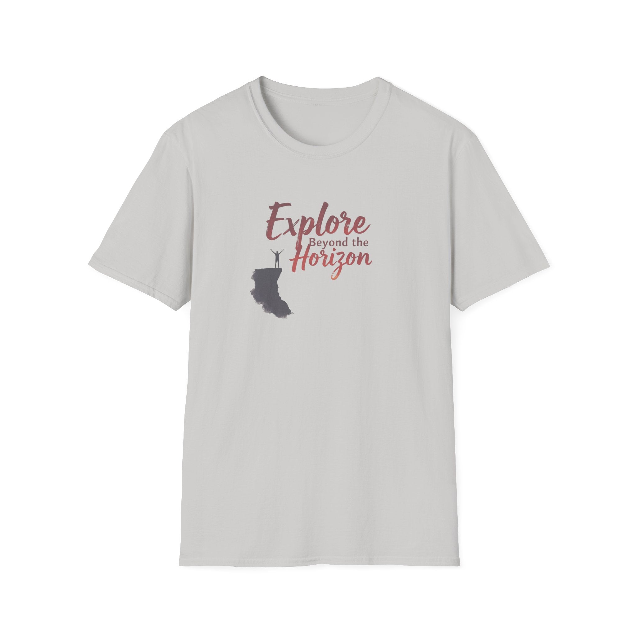 Explore Beyond the Horizon T-Shirt | Adventure Silhouette