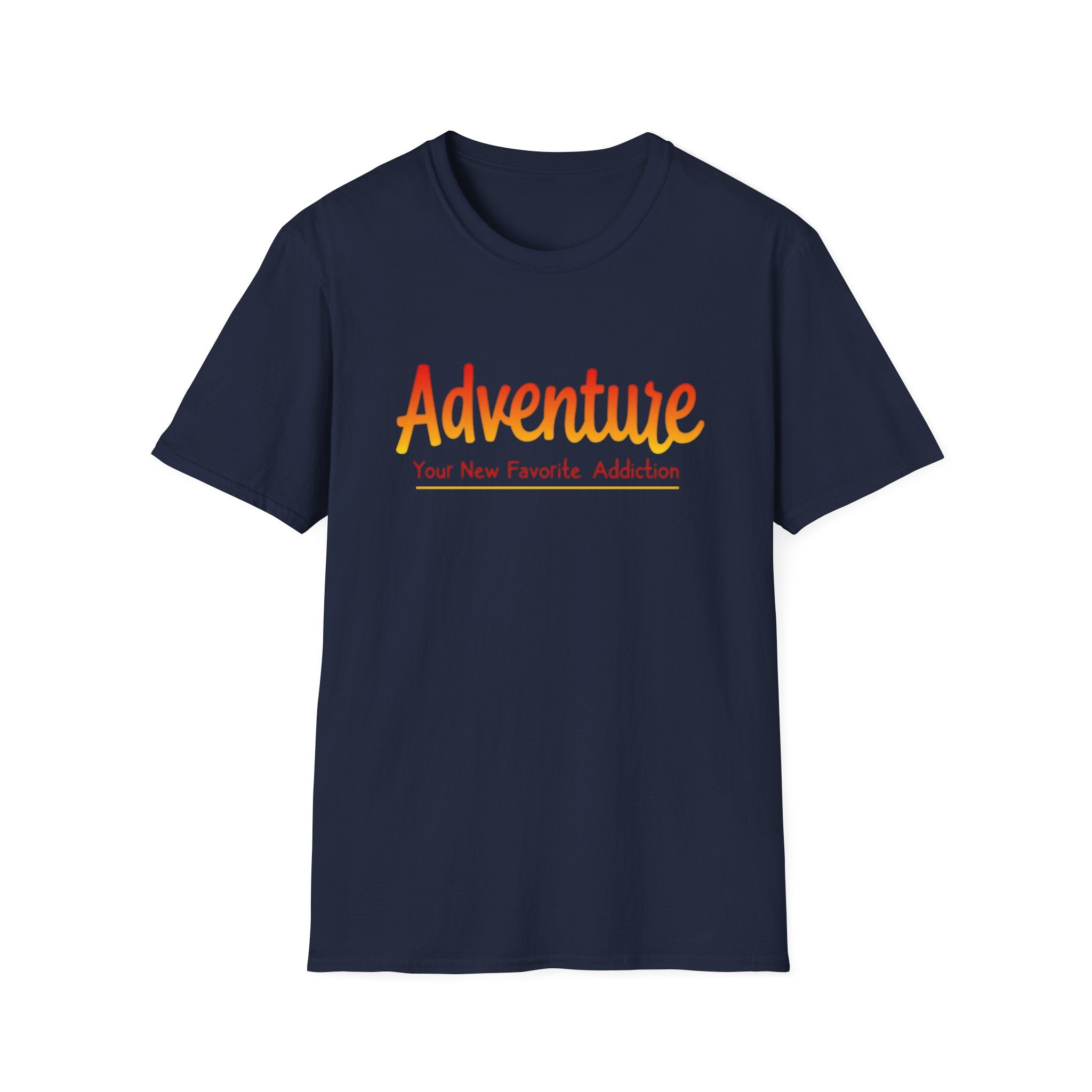 Adventure Your New Favorite Addiction T-Shirt | Retro Script Tee