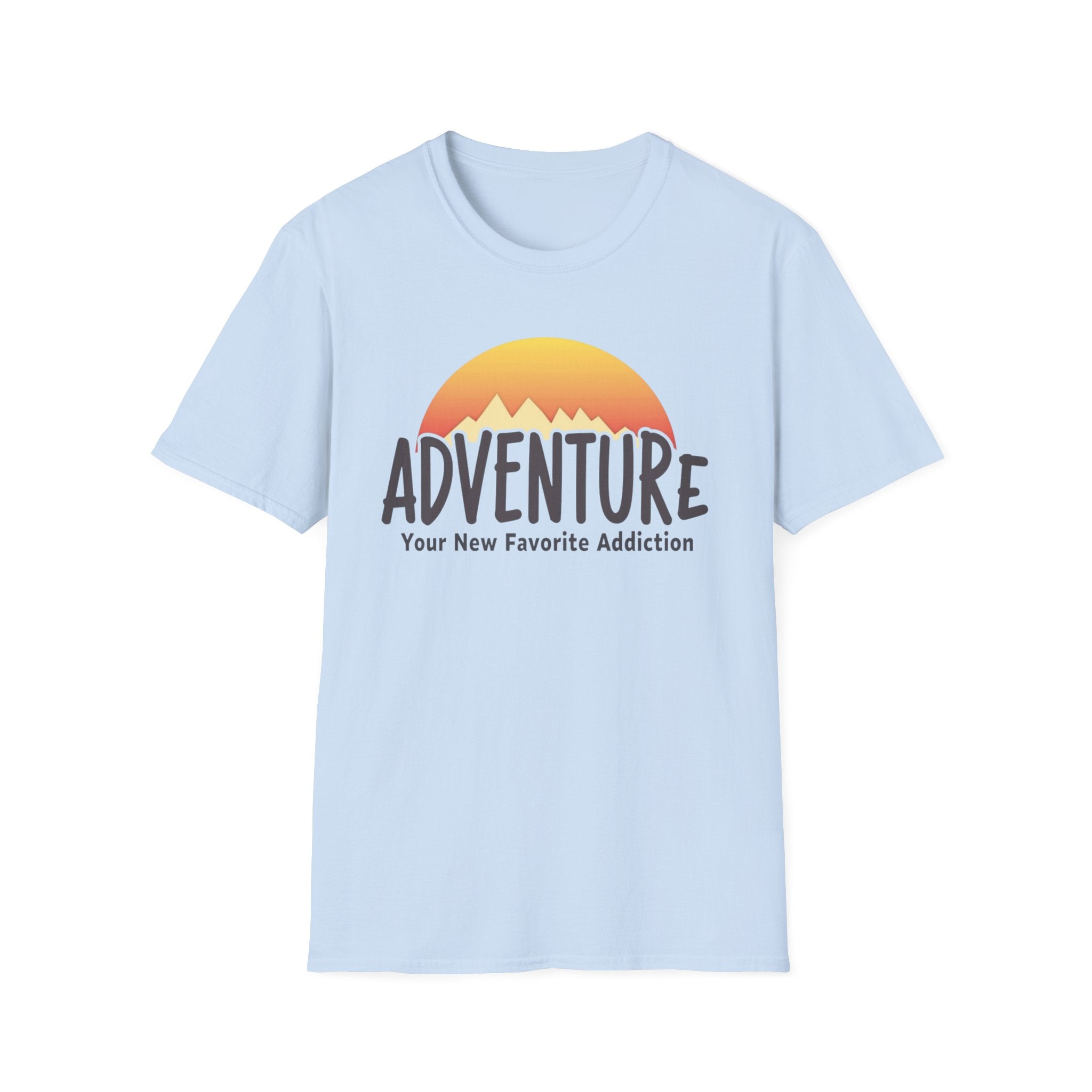Adventure Mountain Sunset T-Shirt | Adventure Graphic Tee