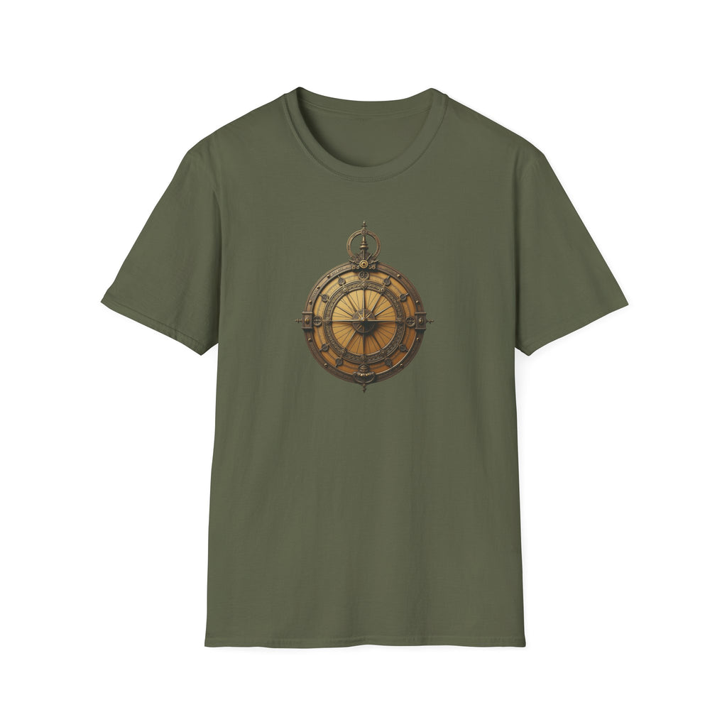 Nautical Vintage Compass T-Shirt | Sailor Map Design