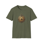 Nautical Vintage Compass T-Shirt | Sailor Map Design