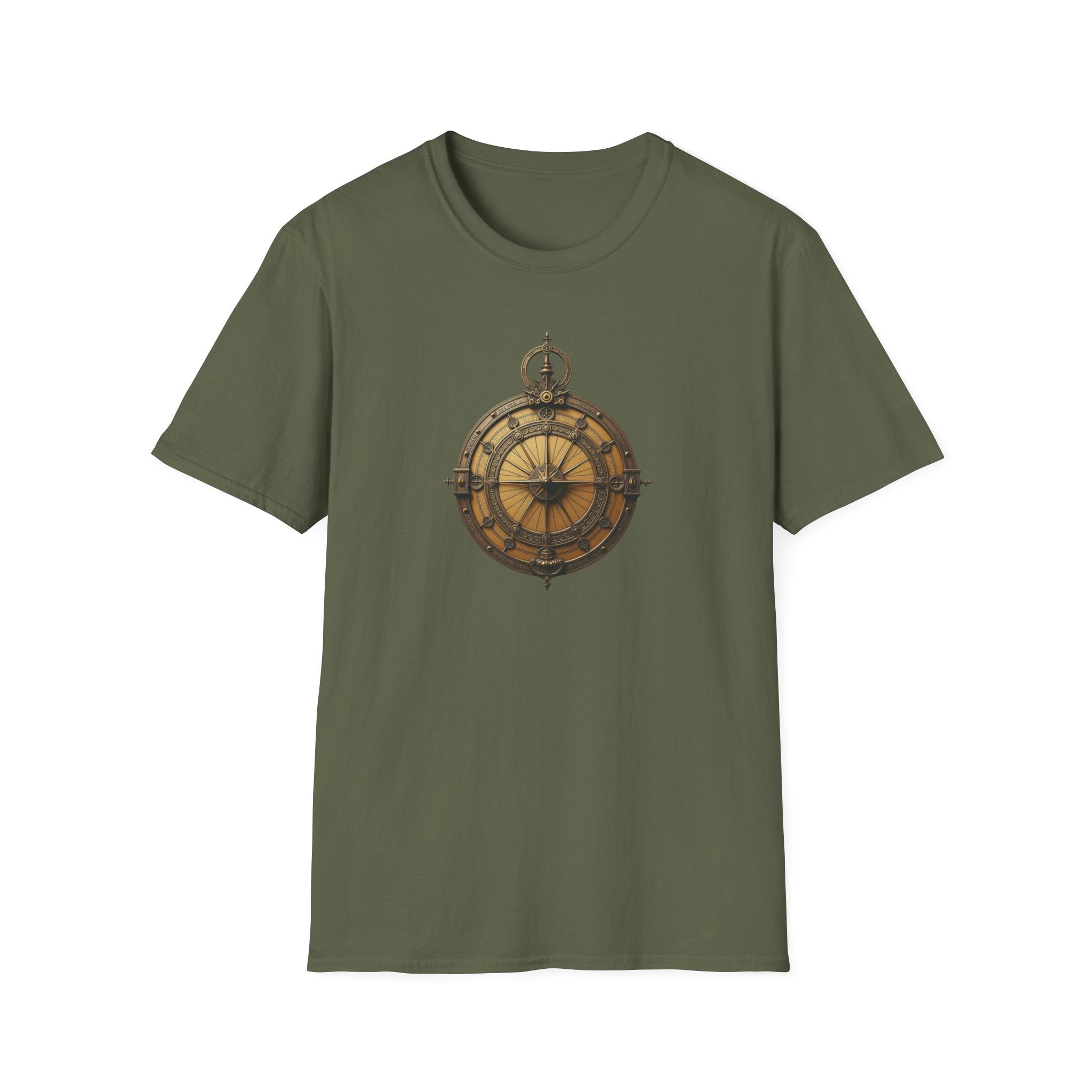 Nautical Vintage Compass T-Shirt | Sailor Map Design