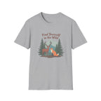 Find Yourself in the Wild | Deer and Fox Forest Adventure T-Shirt