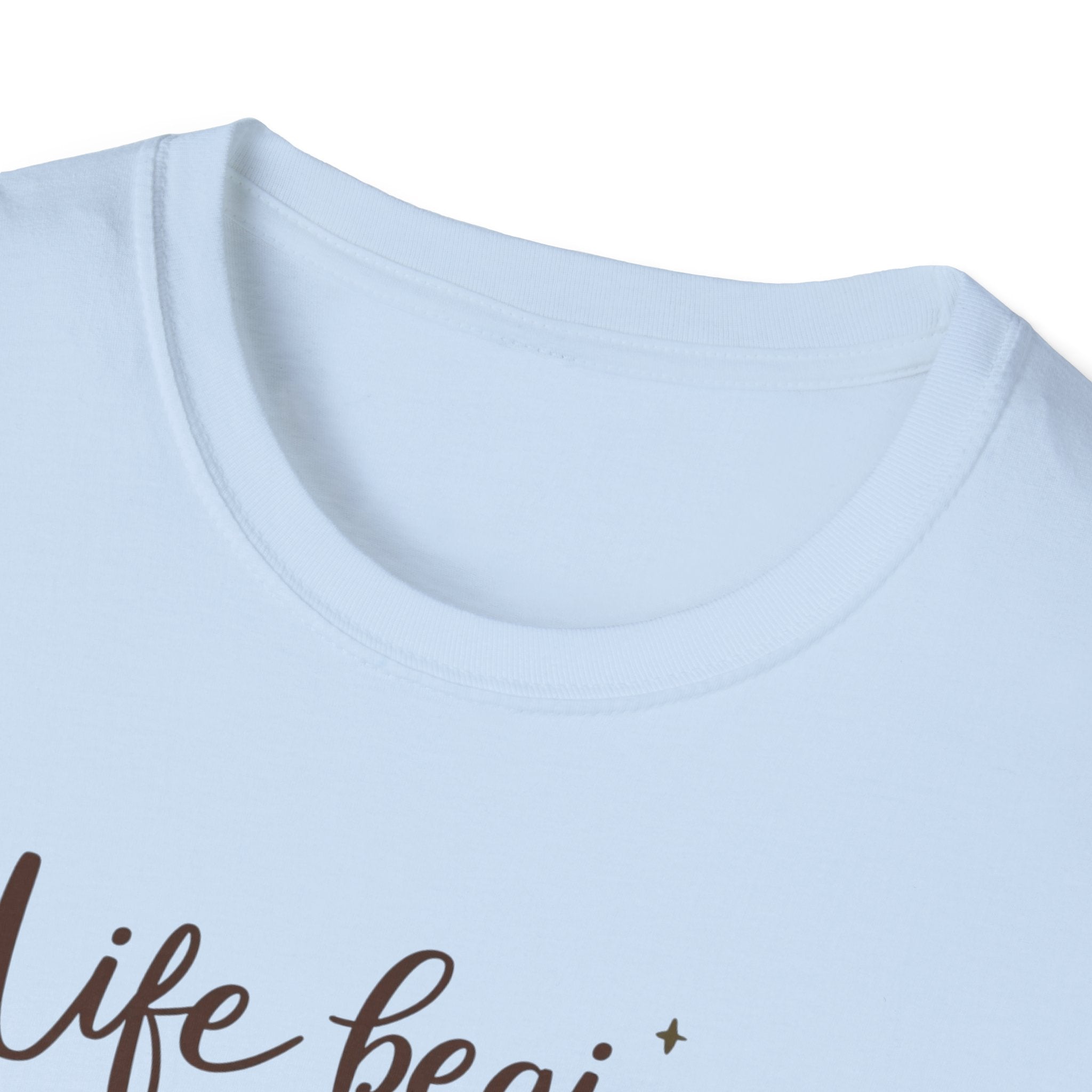 Life Begins At The End Of Your Comfort Zone T-Shirt | Gentle Motivational Quote