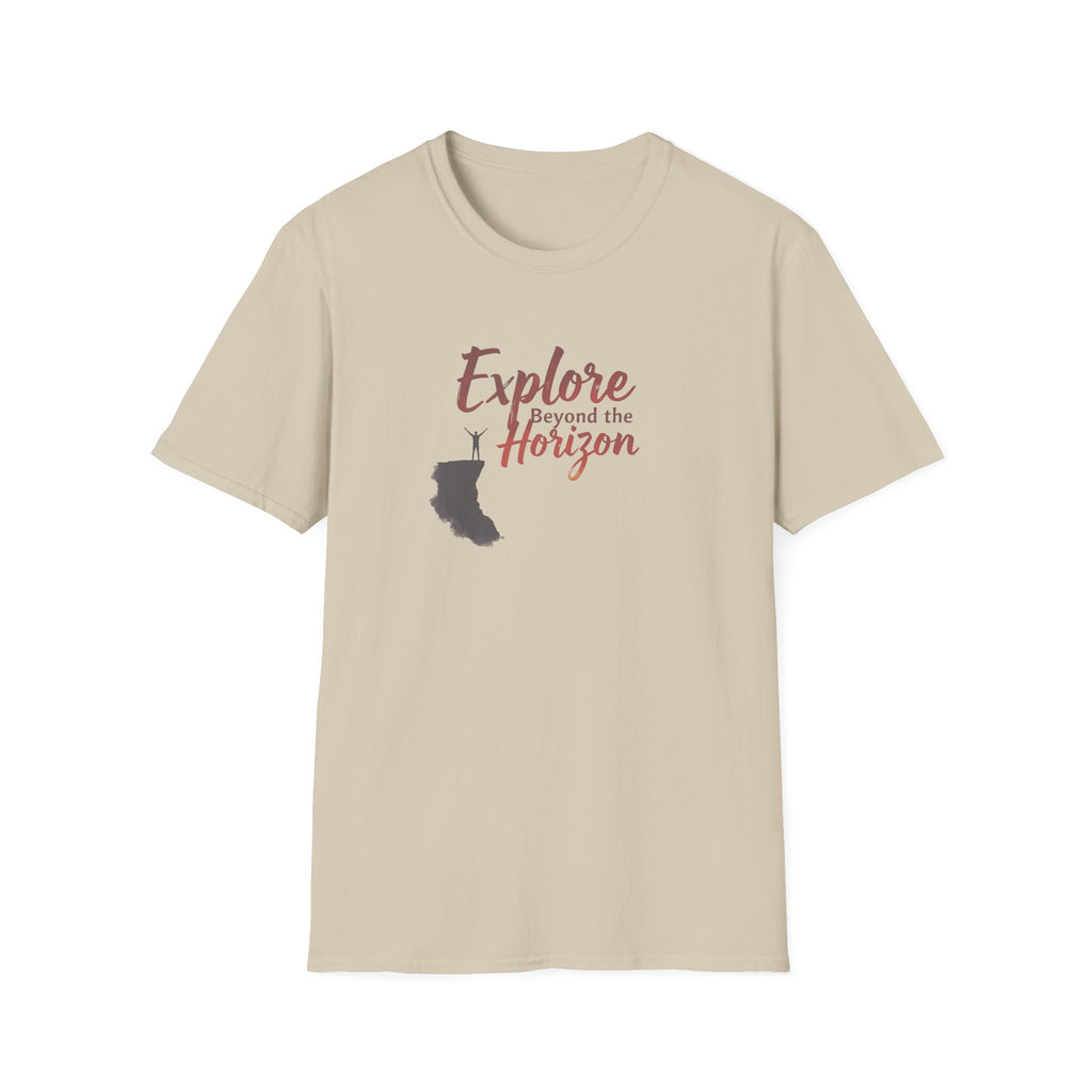 Explore Beyond the Horizon T-Shirt | Adventure Silhouette