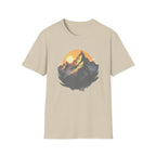 Golden Horizon T-Shirt | Scenic Mountain Graphic Tee
