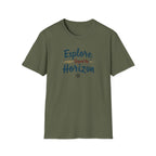 Explore Beyond the Horizon | Typography T-Shirt