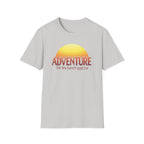 Adventure Your New Favorite Addiction Retro Horizon Typography T-Shirt