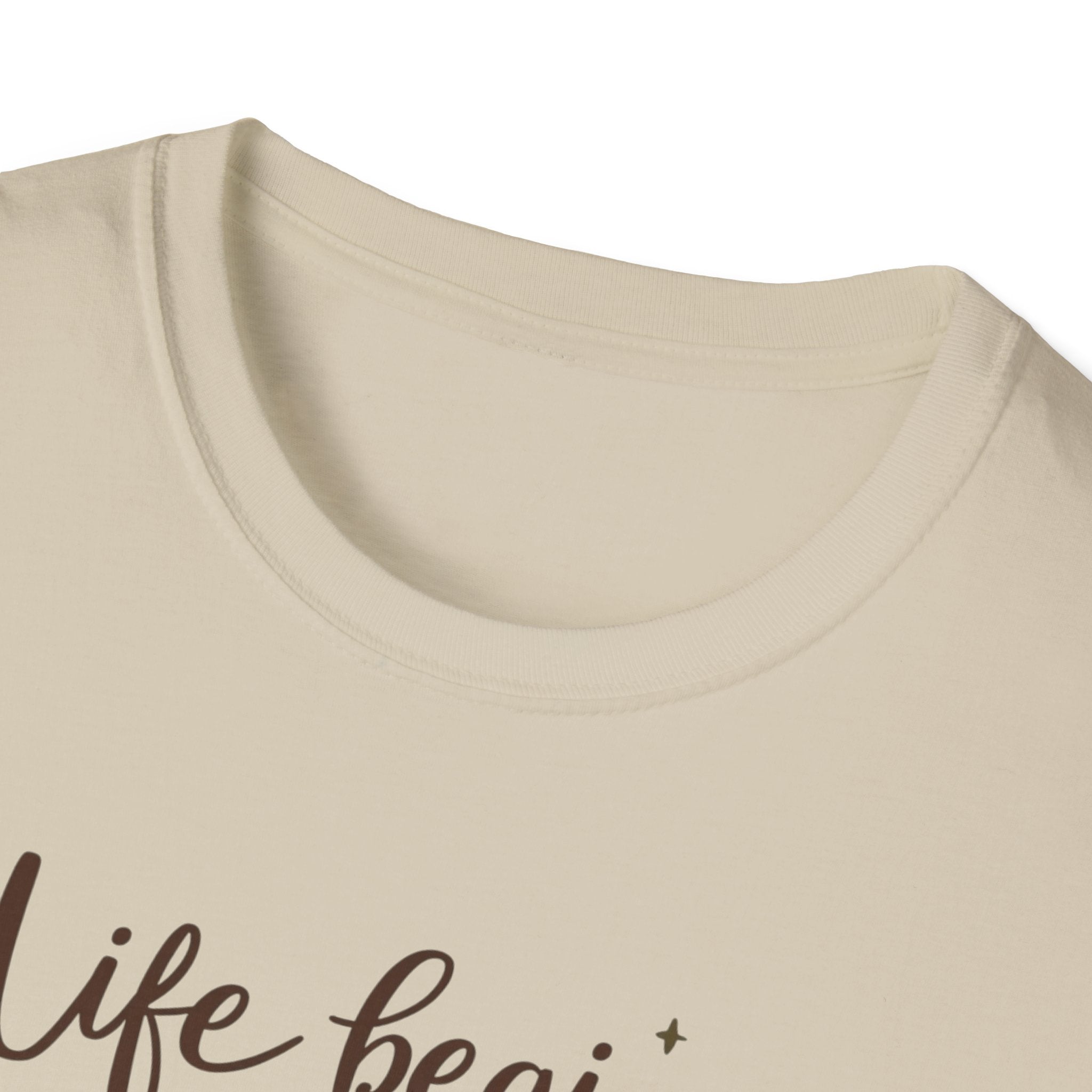 Life Begins At The End Of Your Comfort Zone T-Shirt | Gentle Motivational Quote